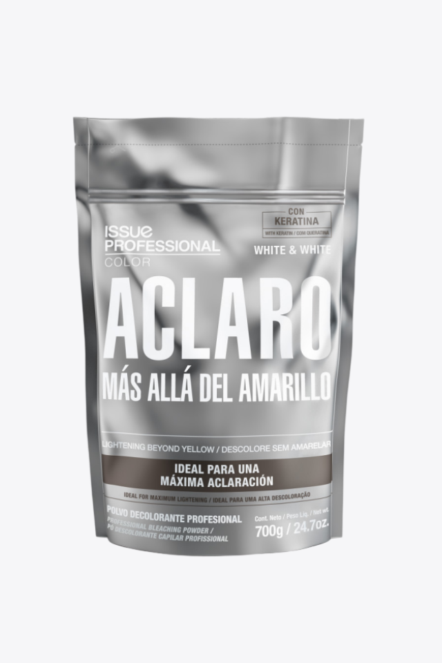 Aclarado Más Allá del Amarillo White & White – Issue Professional Color 700 g